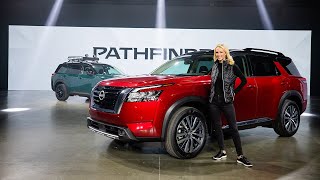 2022 Nissan Pathfinder LIVE Walkaround amp Review [upl. by Ardnekahs923]