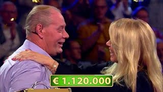 Krijn wint ruim een miljoen bij Linda de Mol  POSTCODE LOTERIJ MILJOENENJACHT [upl. by Ialohcin]