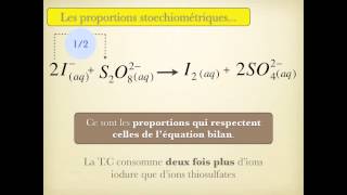 C43 Transformation chimique et avancement [upl. by Shute]