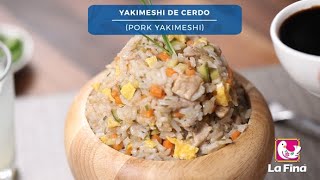 Yakimeshi de cerdo [upl. by Ger]