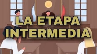 LA ETAPA INTERMEDIA  SISTEMA PENAL ACUSATORIO [upl. by Nayhr]