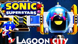 Sonic Superstars Lagoon City Act 1 and 2 Nintendo Switch [upl. by Ailegnave847]