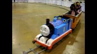 Thomas the Tank Engine Riding Train [upl. by Kraft471]