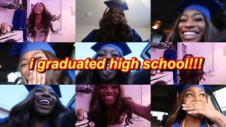 2021 High School Graduation grwm  vlog [upl. by Anders964]