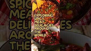 Exploring Spicy Meat Delicacies Around the World spicymeatdishes chilirecipes hotandspicymeals [upl. by Motch]