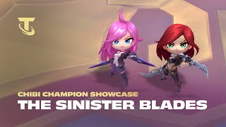 The Sinister Blades  Chibi Champion Showcase  Teamfight Tactics [upl. by Stefanie]