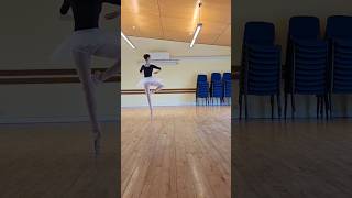 Pirouette practice from 5th position lgballetlauragregory egham [upl. by Pathe]