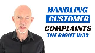 Customer Service  Handling Complaints [upl. by Adaran72]