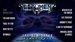 TESTAMENT  The New Order  Remastered 2024 OFFICIAL FULL ALBUM STREAM [upl. by Oskar]