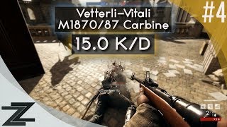 VETTERLIVITALI M187087 CARBINE GAMEPLAY  Battlefield 1  Ep 4 [upl. by Liponis]