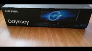 Samsung Odyssey CHG90 49quot Gaming Monitor [upl. by Iong]