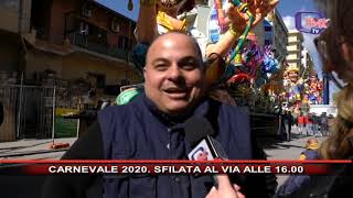 CARNEVALE 2020 SFILATA AL VIA ALLE 1600 [upl. by Sirdna]