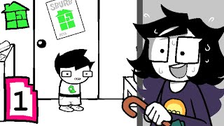 Sburban Catastrophe  HOMESTUCK Liveread BLIND  Act 1 [upl. by Neelsaj]