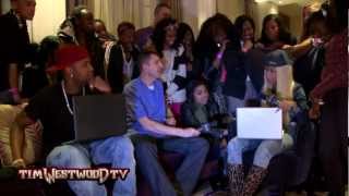 Nicki Minaj plays snippets from Pink Friday  Roman reloaded The ReUp  Westwood [upl. by Schonthal313]