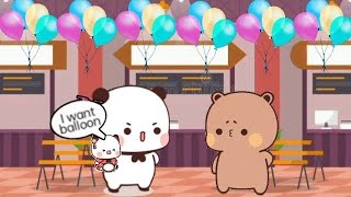 Baby Milli Wants Balloon 😭  BubuDudu Life  Animated BubuDudu  BUBUDUDUMHM 3D Animation [upl. by Inal724]