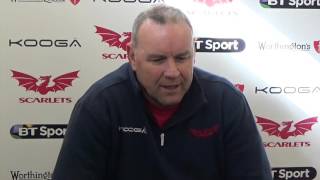 ScarletsTV  Wayne Pivac on Hadleigh Parkes [upl. by Ojibbob]