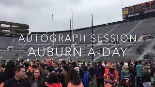 Auburn ADay Autograph Session [upl. by Ahsha]