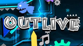 quotOutlivequot By Dhaner EasyDemon Geometry Dash 22 [upl. by Hattie]