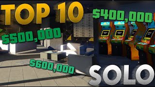 Best 10 SOLO Ways To Make Money In GTA Online [upl. by Phelgon]