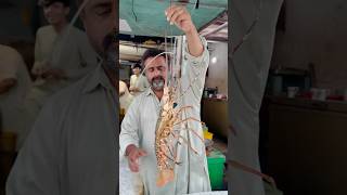 😱zinda Lobster🦞👍🏻 niazifish food streetfood seafood [upl. by Eerehc]