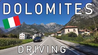 DOLOMITES  Driving for 5 hours through Dolomites Italy 4K 60P [upl. by Darees]