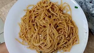 5 Minutes noodles dishquick easybutter and garlic noodlesbest recipemust try [upl. by Wolford]