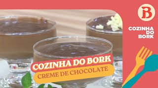 Creme de chocolate gelado é a sobremesa que as crianças adoram  Band Receitas [upl. by Anaihs]