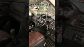 New Breeza car seat cover install and steering install top model [upl. by Oknuj742]