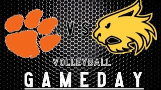 Corning Bobcats Vs Walnut Ridge Bobcats Volleyball LIVE [upl. by Saturday]