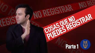 ¿Qué NO PUEDES REGISTRAR como marca ante el IMPI  PT 13  Pixtor [upl. by Enyrb]