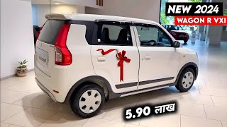 Maruti Suzuki Wagon r 2024 new model in india Wagon r vxi 2024 on road price features review [upl. by Kwon]