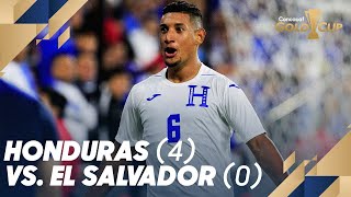 Honduras 4 vs El Salvador 0  Gold Cup 2019 [upl. by Izzy]