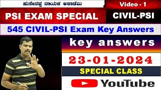 545 CIVILPSI Exam Key Answers  13012024 [upl. by Bartlet]