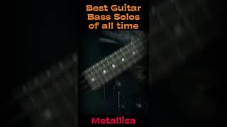 For Whom the Bell Tolls Cliff Burton Metallica Best Guitar Bass Solos of all time guitarbasssolos [upl. by Aihsein]