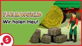 Schleich  Farm World  Wir holen Heu [upl. by Illa36]