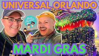 NEW International Cuisine Tribute Store Tour amp Mardi Gras Parade  Universal Studios Mardi Gras [upl. by Vivyanne]