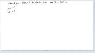 Normal Distribution  Example 1 [upl. by Norym575]