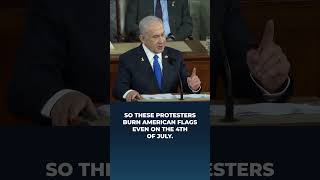 Netanyahu Iran is funding and promoting antiIsrael protests [upl. by Langille603]