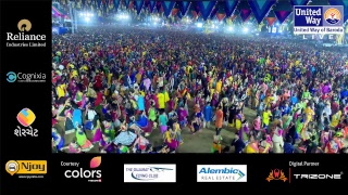 United Way Baroda  Garba Mahotsav By Atul Purohit  Day 4  Live Stream [upl. by Ailehs]