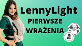 Premiera Nosidełka LennyLight [upl. by Hildick]