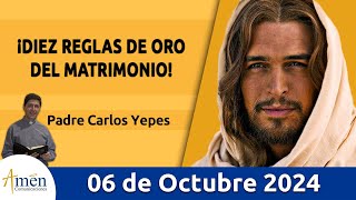 Evangelio De Hoy Domingo 6 Octubre 2024 PadreCarlosYepes l San Marcos 10 216 [upl. by Arathorn]