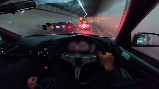 LATE NIGHT POV BLAST IN MY EVO 6 BIRMINGHAM [upl. by Hcirdla]