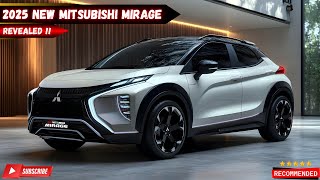 New 2025 Mitsubishi Mirage Revealed A Sneak Peek into the Future of Compact Cars [upl. by Lindeberg]