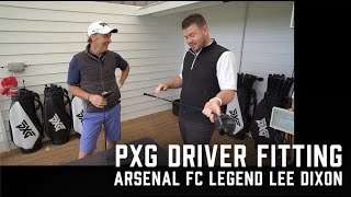 PXG Driver Fitting  Pro Footballer Lee Dixon [upl. by Neened]