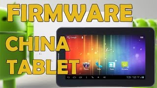 Cómo Flashear el firmware de cualquier Tablet china Método 2022 [upl. by Aelak]