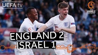 U17 highlights England v Israel [upl. by Nawram]