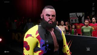 WWE 2K20 Bronson Reed Entrance Signatures Finishers amp Victory Motion Xbox One [upl. by Symon]