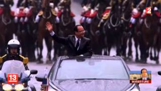 Passation de pouvoir  Elysée  Francois Holland  FRANCE 2 HD [upl. by Sigler]