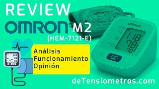 🔴 Review Tensiómetro Digital de Brazo OMRON M2 HEM7121E Instrucciones y Opiniones [upl. by Kiran714]