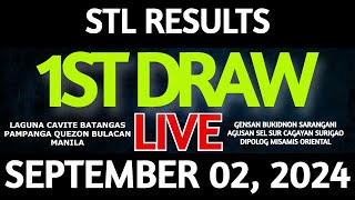 Stl Result Today 1030 am draw September 02 2024 Monday Luzon Visayas and Mindanao Area LIVE [upl. by Brebner]